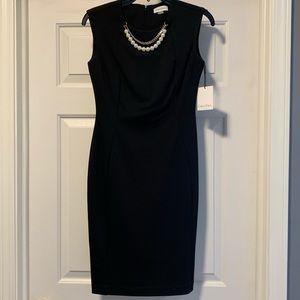 Calvin Klein Black Dress New With Tags